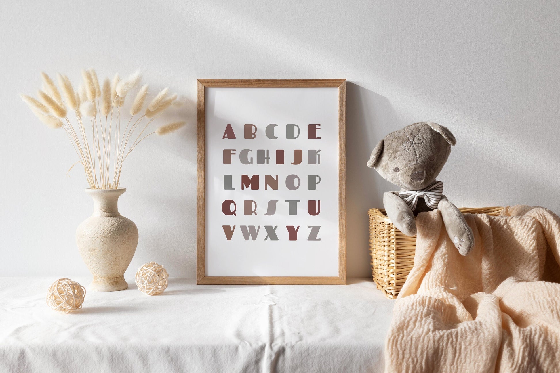 POSTER "Alphabet A-Z" / "Zahlen 0-10"